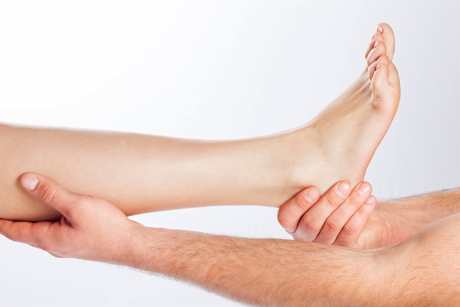 Chiropractor treating a patient with Neuropathy